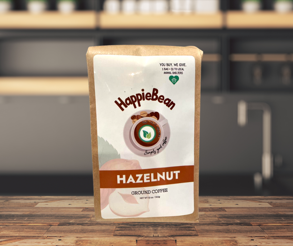 The best Hazelnut Coffee 12 oz. ground